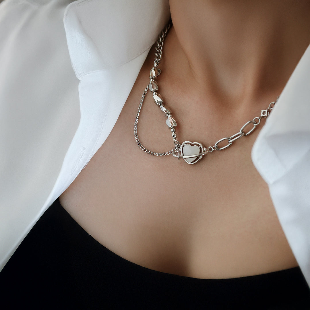 Planet Heart Necklace