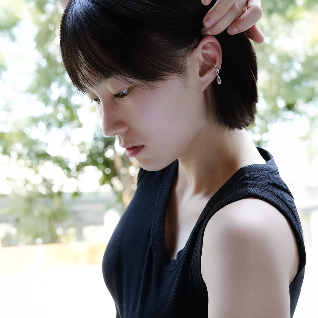 Droplet Ear Cuff