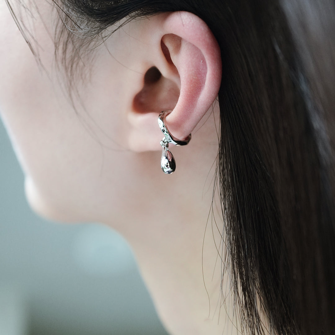 Droplet Ear Cuff