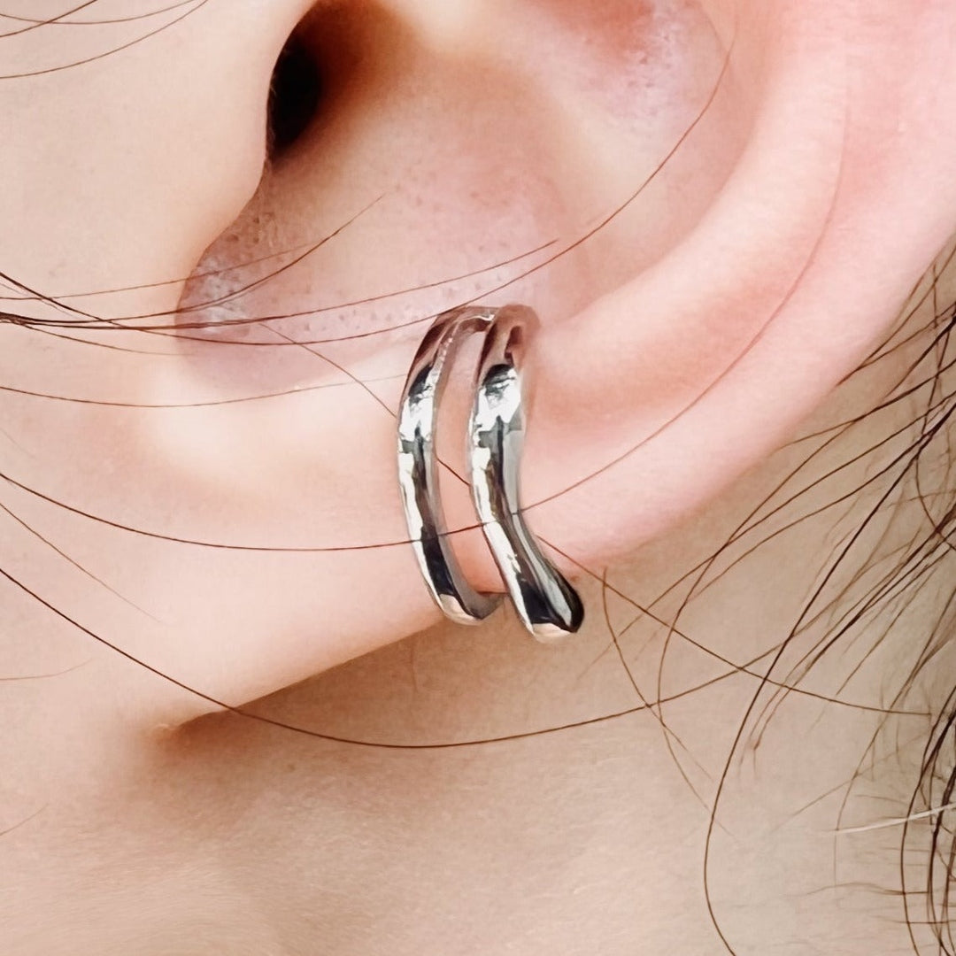 ,90ninetys,90ninety’s, ear cuff, ear wrap, no piercing,耳扣,耳夾,耳骨夾,無耳洞,無需穿耳,耳骨男,香港耳骨,耳洞埋口,イヤーカフ,이어커프, Ohrmanschetten,Nicht Durchstechend,Silber, S925 earcuffs,純銀耳扣
